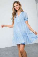 Load image into Gallery viewer, THML Stripped Short Sleeve Dress
