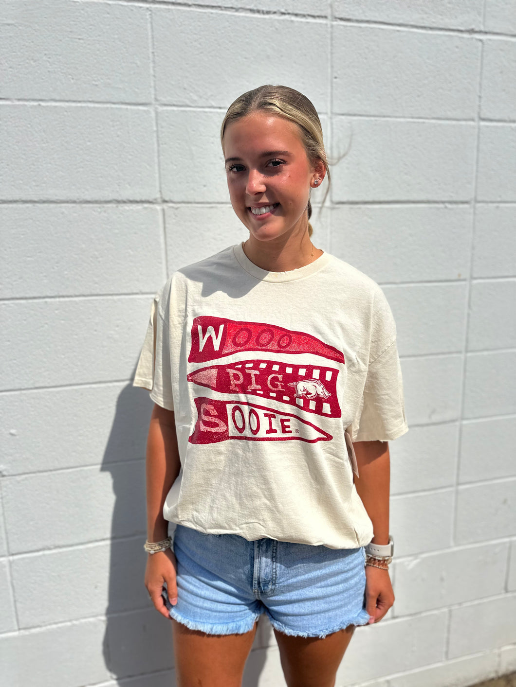 Woo Pig Sooie Pennant Tee