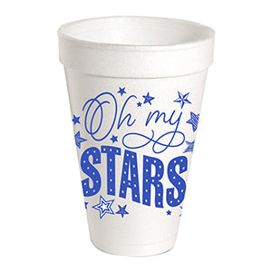 Oh my Stars Styrofoam Cups