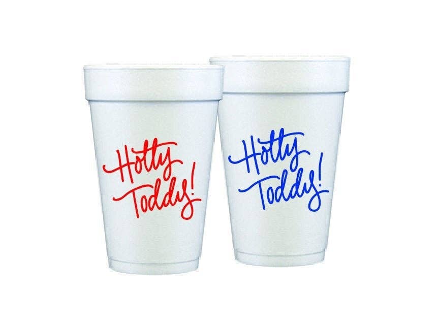 Hotty Toddy! (red or blue) | Team Foam Cups