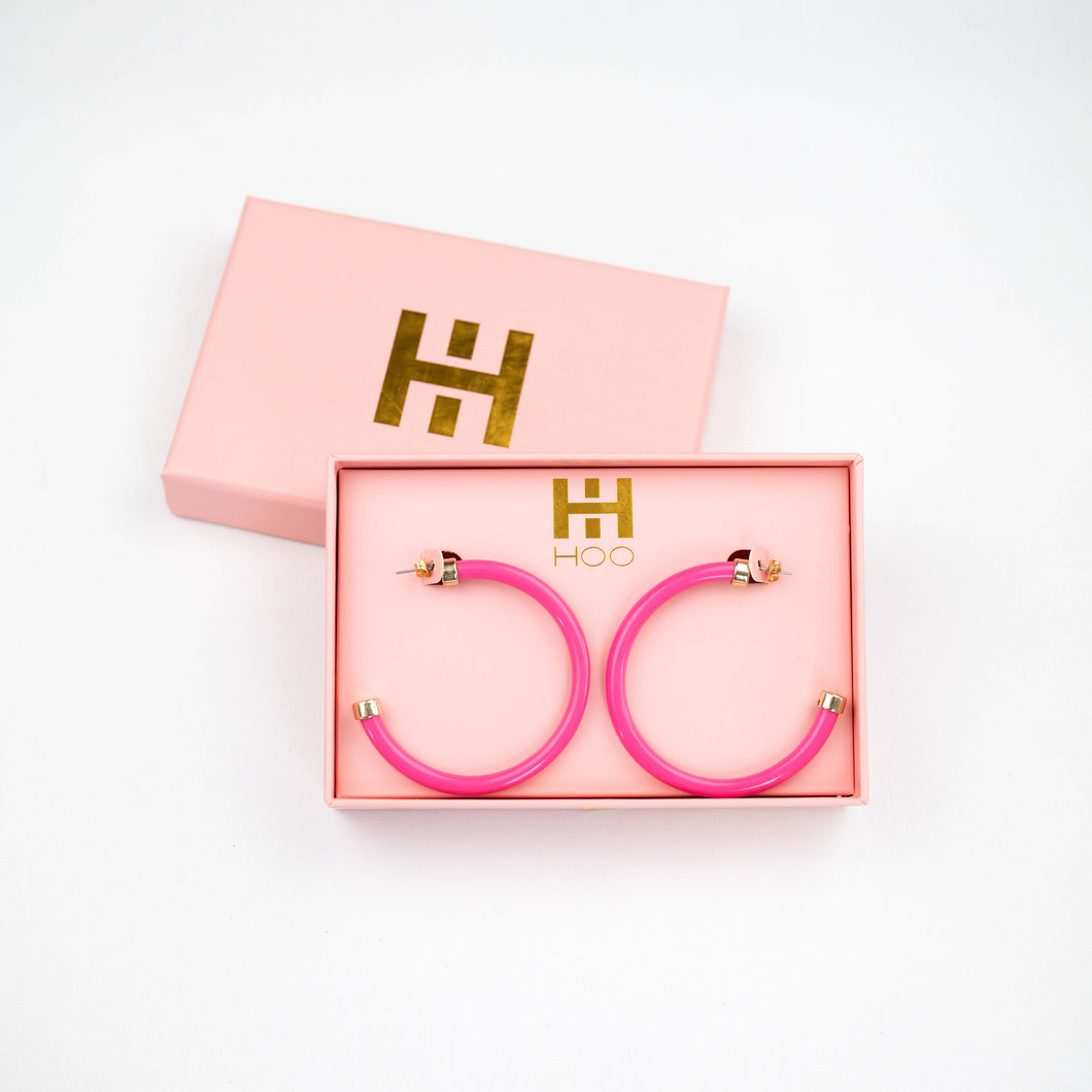 Hoo Hoops- Hot Pink
