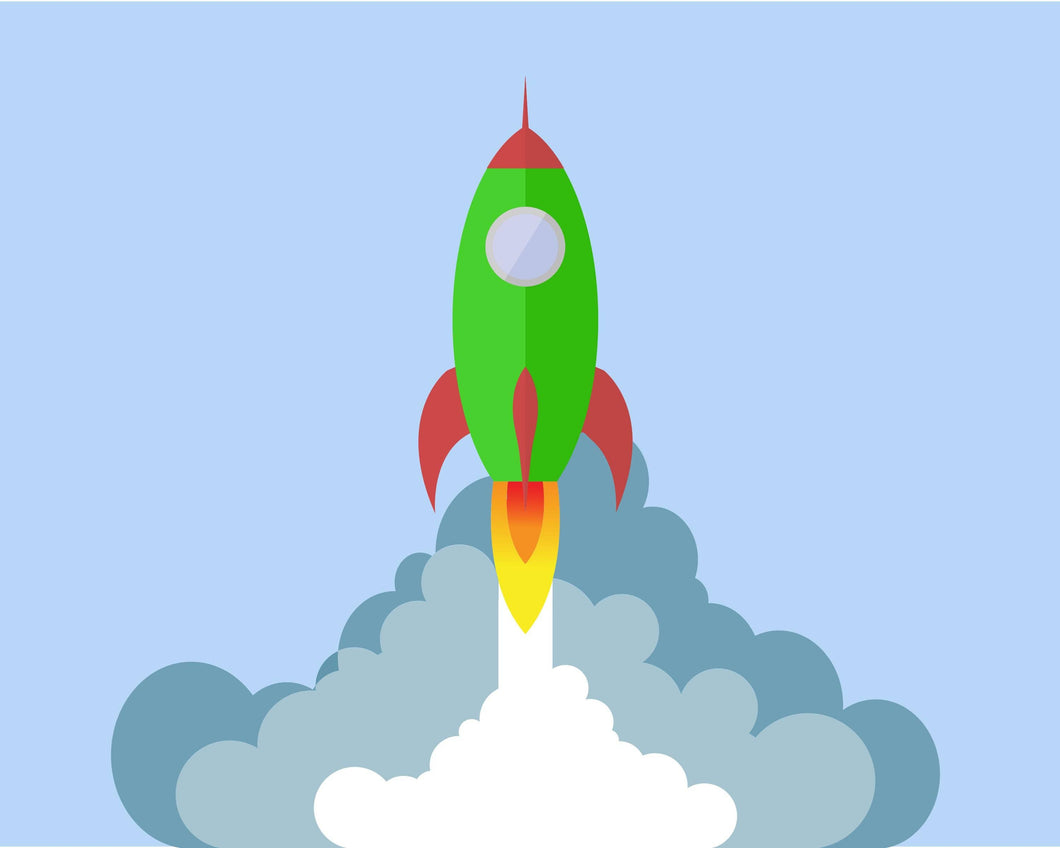 Pink Picasso Kids Paint Kit- Rocket Ready