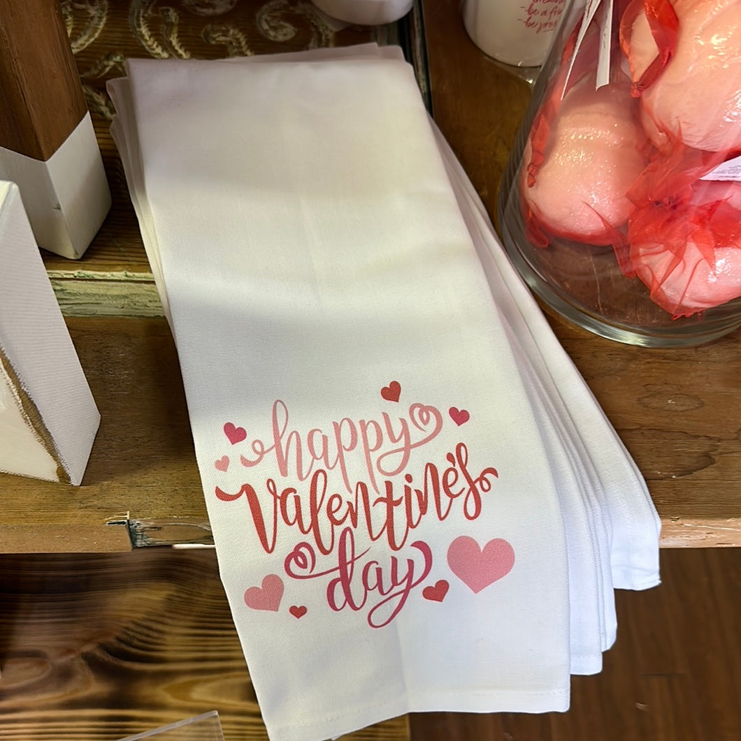 Happy Valentine’s Day Kitchen Towel