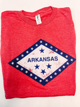 Load image into Gallery viewer, Arkansas State Flag Tee
